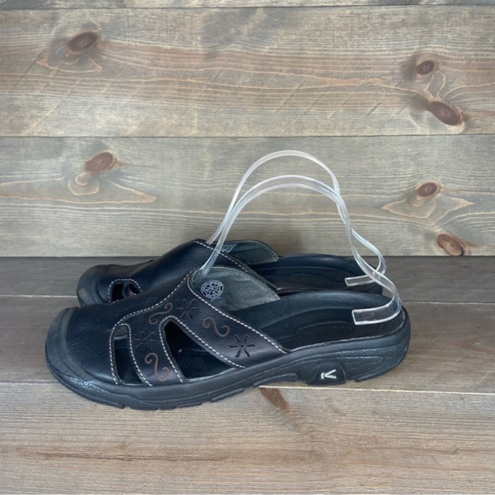 Keen Bali leather slide sandals